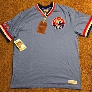 mitchell and ness montreal expos jersey